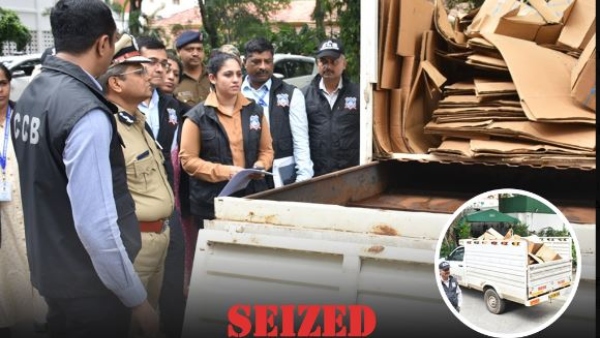 Pushpa Cinema Style Ganja Transport To Bengaluru, Police Seized 1500 kg Ganja 3 Arrest