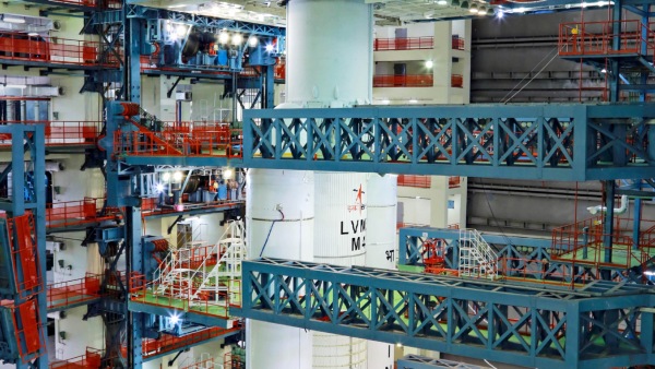 preparation for Chandrayaan 3 launch