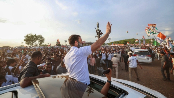 K Chandrashekar Rao remote control by PM Narendra Modi: Rahul Gandhi