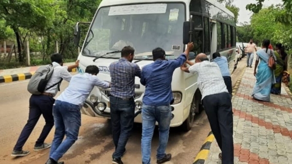 Wasteful Vehicles In Every Government Office In Raichur