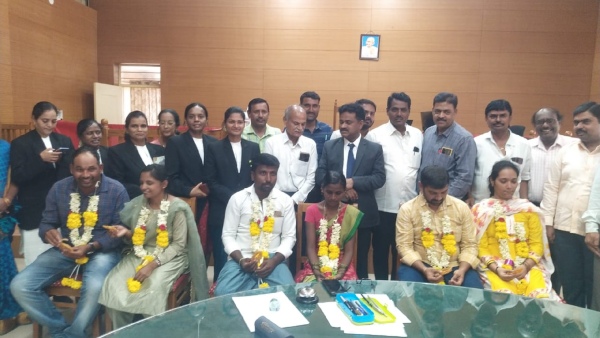 Raichur Couple Reunite At Lok Adalat
