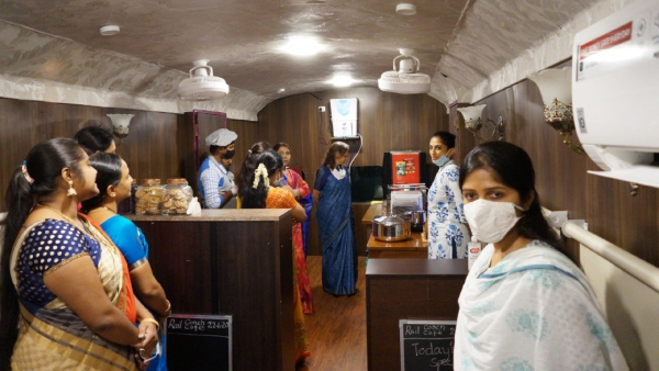 Railway Coaches Converted Into Beautiful Restaurants in Sir M. Visvesvaraya Terminal Bengaluru