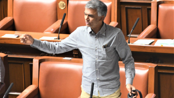 Revenue Minister Krishna Byre Gowda Revenue Minister Krishna Byre Gowda