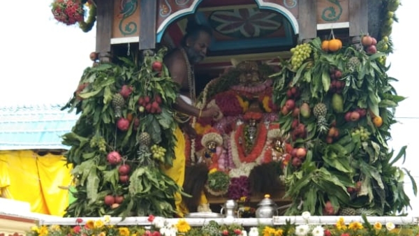 Ashada Masam Festival: Sanjeevaraya Swamy Rathotsava Celebrated In Ramanagara 