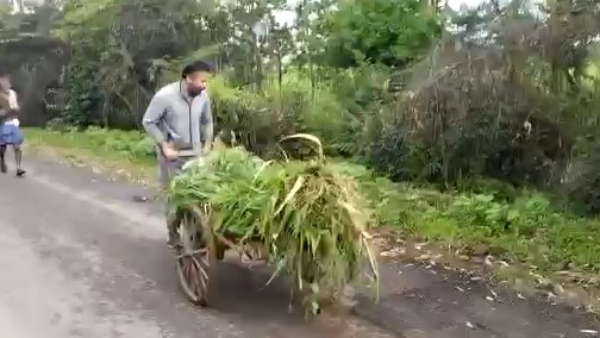 Minister Santosh Lad Helps To Farmer Couple