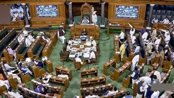 Modi vs INDIA chants in Parliament disrupt monsoon session 2023
