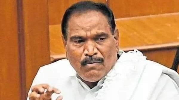 No enyone can defeat the Congress government: K.M.Shivalinge Gowda No enyone can defeat the Congress government: K.M.Shivalinge Gowda