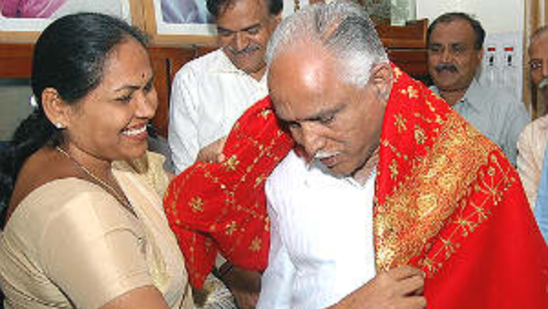 BS yediyurappa Nominated Shobha Karandlaje for the post of BJP state president 