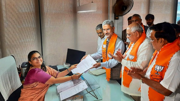 Rajya Sabha elections: External Affairs Minister S Jaishankar filed nomination from Gujarat