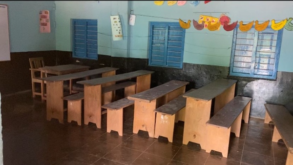 Students Left The Belthangady Sonandur Primary School