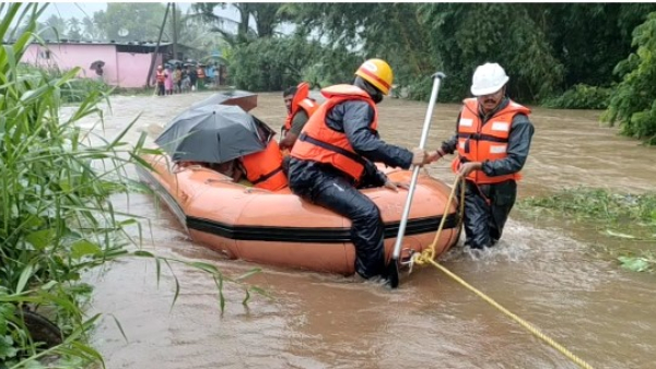 Heavy Rain In Udupi: Indrayani River Overflow