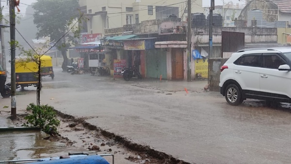 Monsoon Rain Enters Davangere District After Varada Sante Customs Monsoon Rain Enters Davangere District After Varada Sante Customs