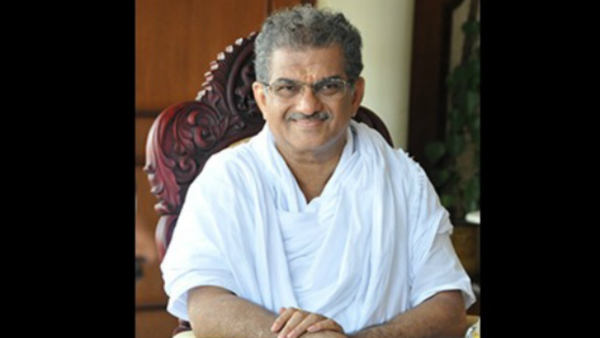 Shakti Yojana successful: Veerendra heggade called CM Siddaramaiah to Dharmasthala Temple 