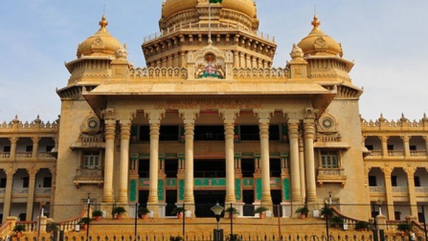 Speaker UT Khader Conducted Rounds At Vidhana Soudha