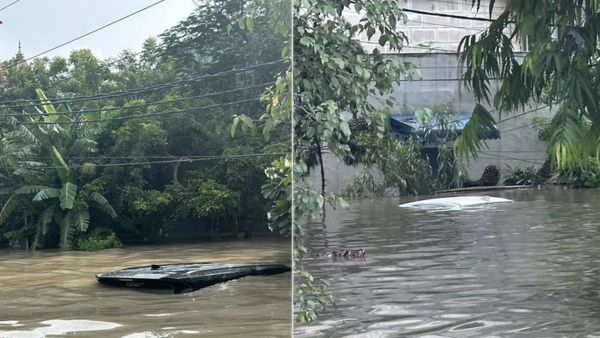 Delhi rains: Yumuna river floods up to the Supreme Court premises Delhi rains: Yumuna river floods up to the Supreme Court premises