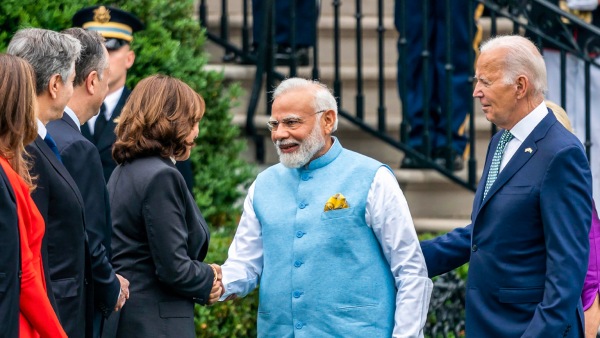 American vice president Kamala Harris said that USA is proud about ISRO acchivement 