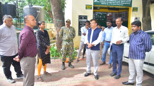 BBMP Officials Gave Green Signal To Pattabhiramanagara Biogas Unit Trial run BBMP Officials Gave Green Signal To Pattabhiramanagara Biogas Unit Trial run