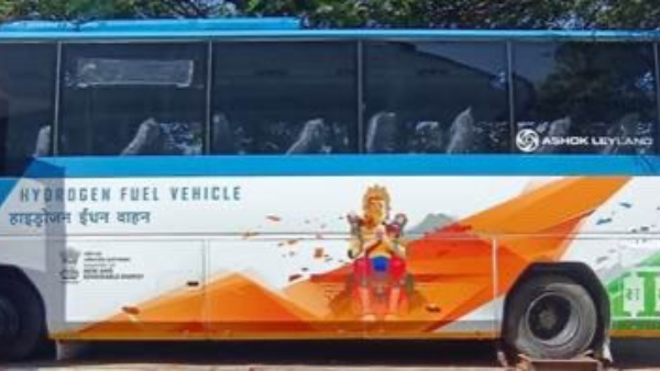 Indias first hydrogen powered bus service started, know where? 