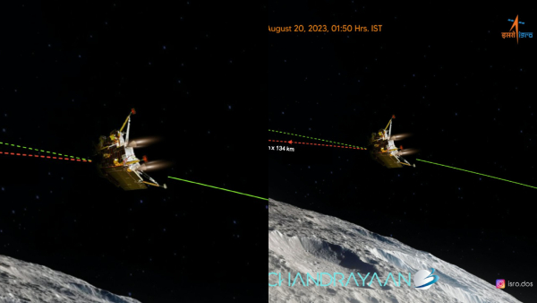 Chandrayaan-3 Vikram Lander Soft Will Landing On South Side Of Moon On August 23rd