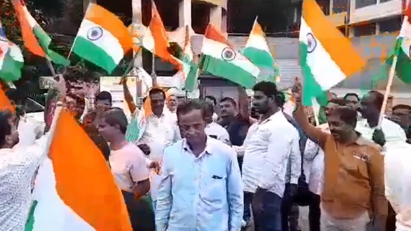 Chandrayaan-3 success: People celebration in chikkamagaluru