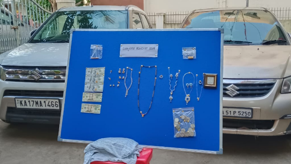 Theft Accused Arrested By Davanagere Vidyanagar Police 