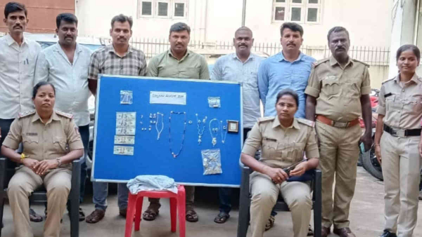 Theft Accused Arrested By Davanagere Vidyanagar Police 