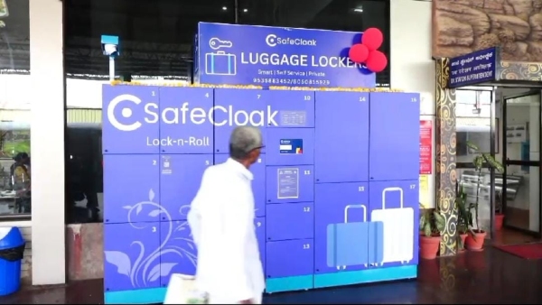 Digital Luggage Locker At Hubballi Railway Station