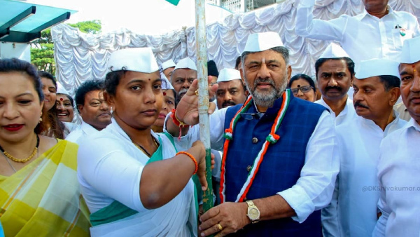 Independence day 2023: Another freedom struggle is needed in country Says DCM DK Shivakumar