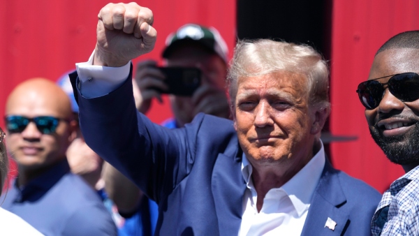 American former president Donald Trump to surrender in Atlanta today American former president Donald Trump to surrender in Atlanta today