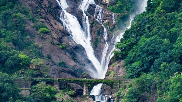 Goa Govt From Today Allows Entry to Dudhsagar From Kulem, Not From Castle Rock Of Karnataka