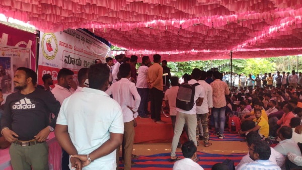 Many demands to government by KPTCL and escom outsourcing employees in bengaluru