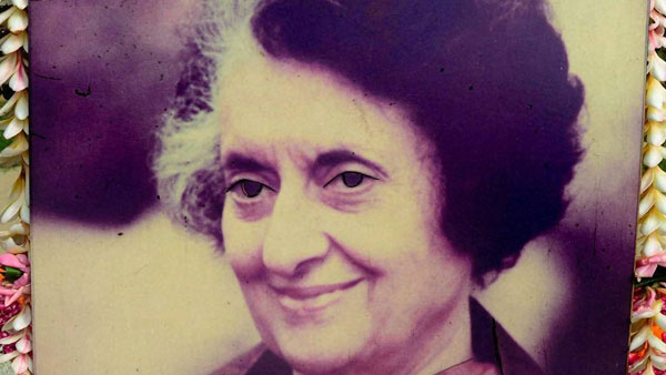 Former PM Indira Gandhi