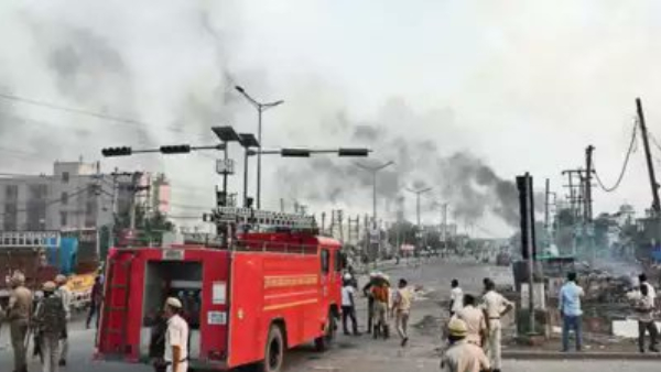 haryana-violence-gurugram-mosque-set-on-fire