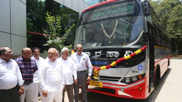 KSRTC Introduced Prototype Bus Provided For Point To Point And Express Operation