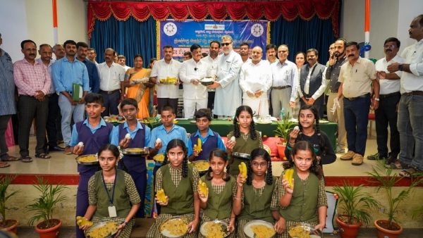 Dr.H.C Mahadevappa Launched The Nutritional Food Program In Mysuru