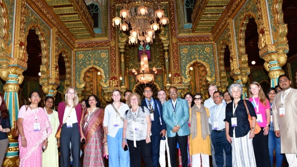 International Delegates Representing Visited The Mysuru Palace