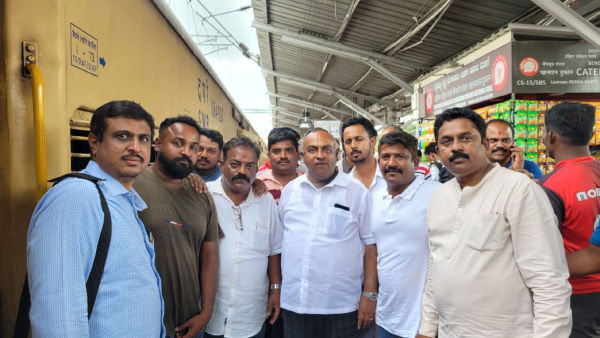 Chandrayaan-3: Mantralaya Yatra Of Mysuru BJP Leaders For Chandrayaan-3 Success