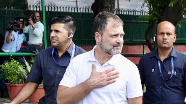 Rahul Gandhis first reaction after getting back Tughlaq Lane bungalow in Delhi