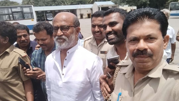 Superstar Rajinikanth Sudden Visit To BMTC Depot In Jayanagar Bengaluru, Surprised The Staff