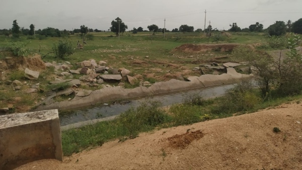 Narayanpura Balande Channel Work Not Being Completed