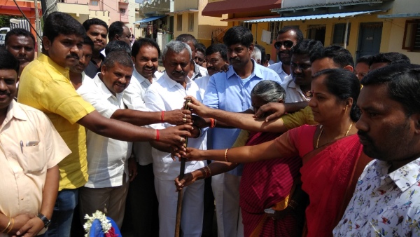 BJP MLA ST Somashekar attends Gruha Lakshmi launch event in Bengaluru