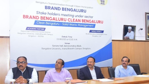 10,479 Suggestions Submit To BBMP For Brand Bengaluru, University Will Report Submit soon