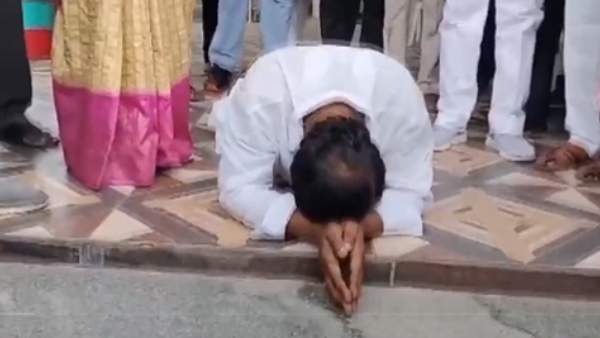 Denied ticket, Telangana’s former Deputy Chief Minister breaks down