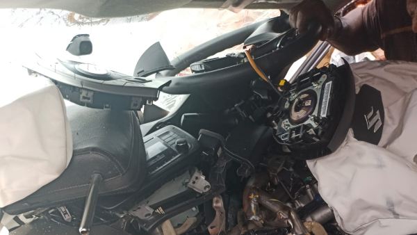 Car hits divider near chikkamagaluru, two death, one woman seriously injured Car hits divider near chikkamagaluru, two death, one woman seriously injured