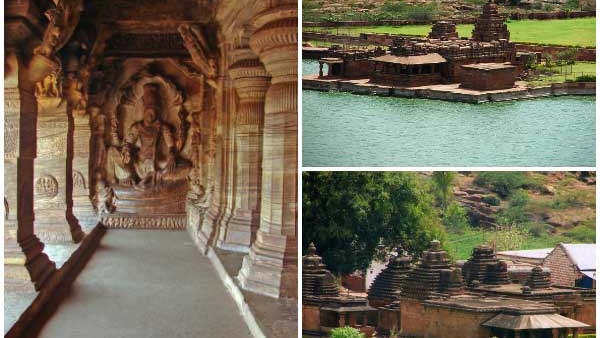 Information in Kannada about must-see tourist spots in Bagalkote district