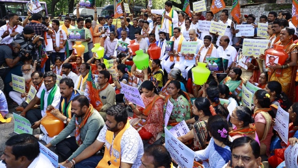 Congress government has failed to protect the interests of the Kannadigas Govind Karjol Said