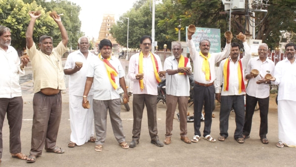 Cauvery Dispute: Pro-Kannada Organisations Protest In Chamarajanagar