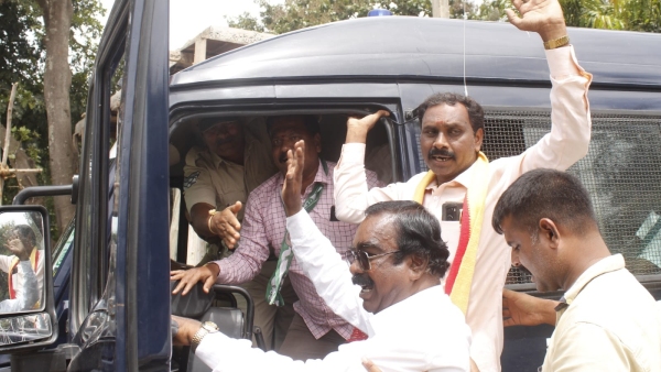 Cauvery Dispute: Pro-Kannada Organisations Protest In Chamarajanagar