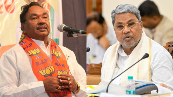Former Minister KS Eshwarappa wishes CM Siddaramaiah not to die early 