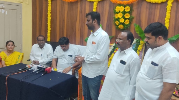 BJP State Secretary Naveen Kumar Warns MP Renukacharya 